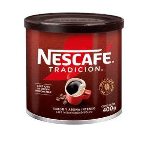 lata de cafe instantaneo Nescafe 400 gr