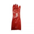 GUANTE PVC ROJO 18"