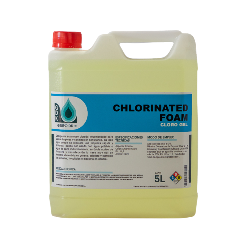 CLORO GEL CHLORINATED FOAM