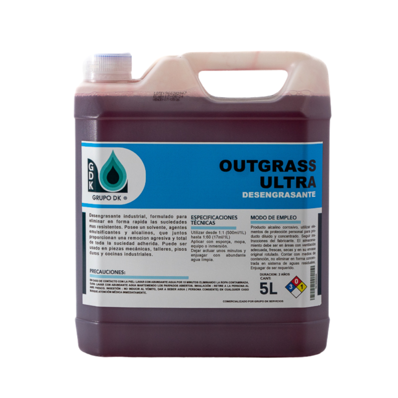 DESENGRASANTE CONCENTRADO INDUSTRIAL OUTGRASS ULTRA