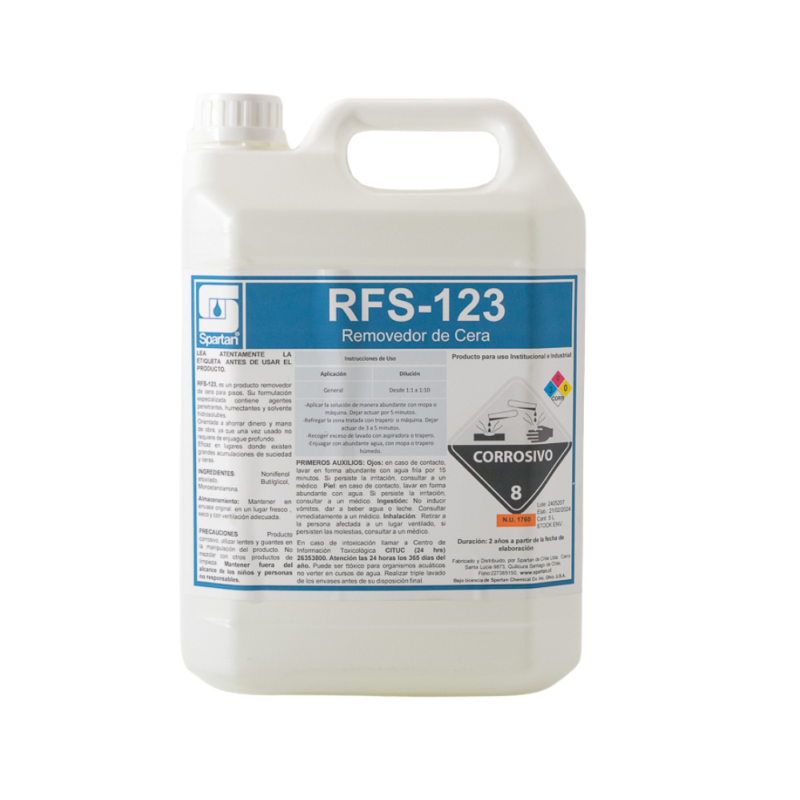 REMOVEDOR DE CERA RFS 123