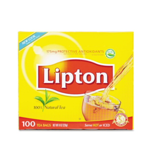 caja de te de limón lipton