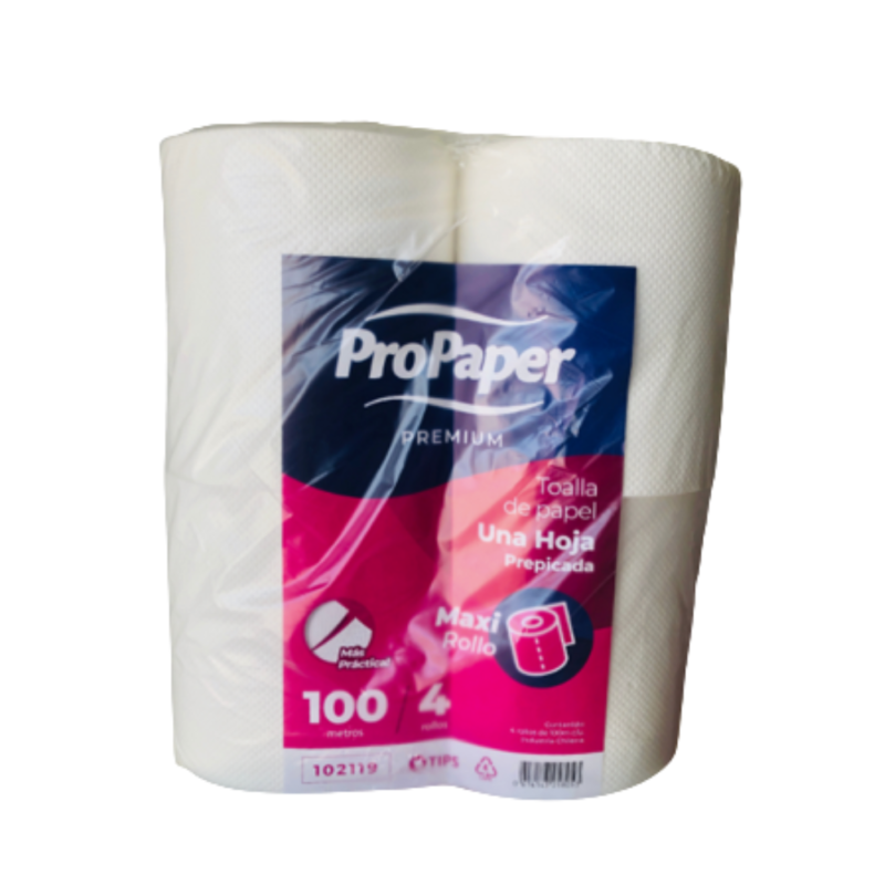 TOALLA PAPEL 100X4 PROPAPER