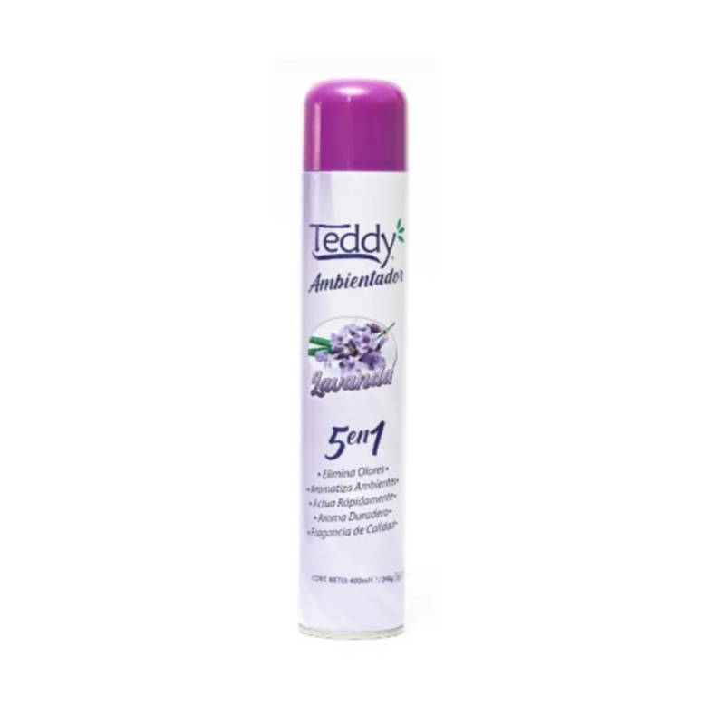 DESODORANTE AMBIENTAL TEDDY LAVANDA 400 ML