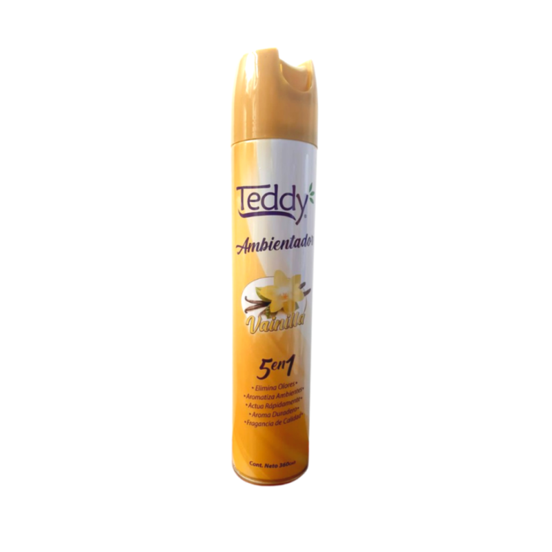 DESODORANTE AMBIENTAL TEDDY VAINILLA 400 ML